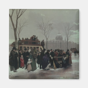 Paris Bus Accident Magnet