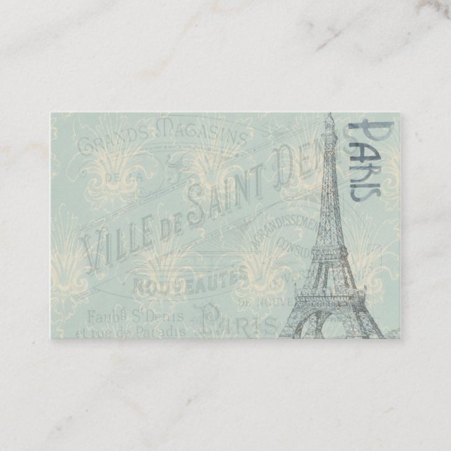 PARIS BUSINESS CARD (Front)