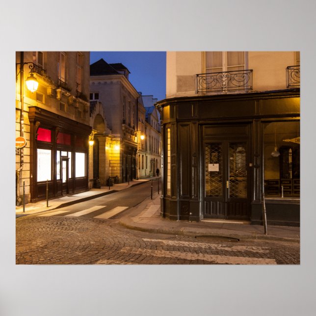 Paris by Night Poster Paper (Matte) (Front)