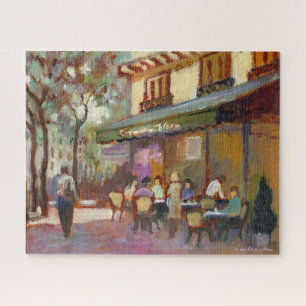 Paris Cafe 16x20 Jigsaw Puzzle