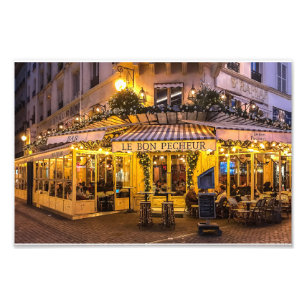 Paris Cafe - Le Bon Pecheur - Photo Print