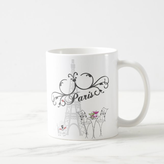 Paris Cafe Mug (Right)