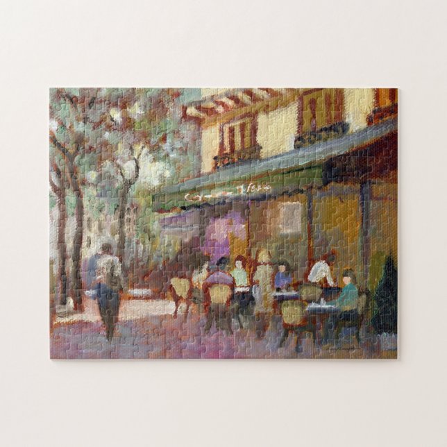 Paris Cafe Puzzle (Horizontal)