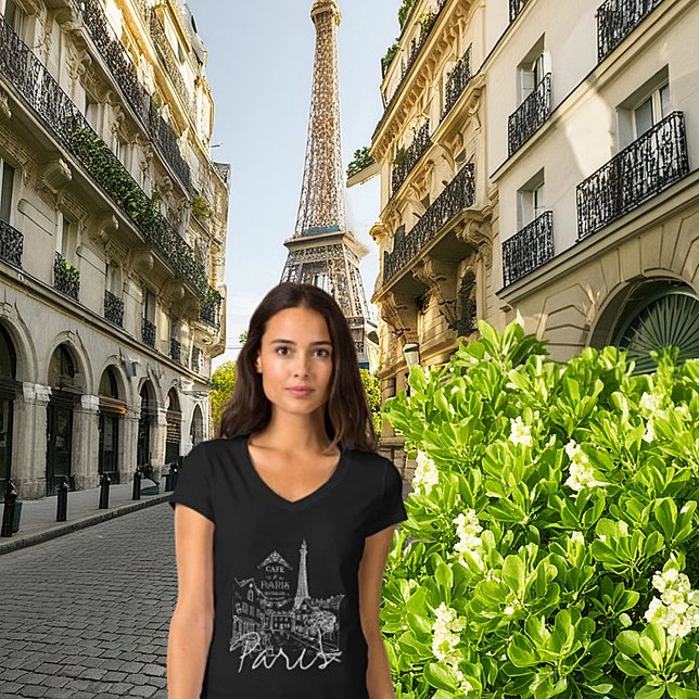 Paris cafe T-Shirt (Creator Uploaded)