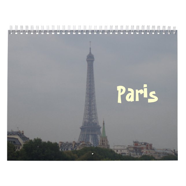 Paris Calendar (Cover)