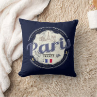 Paris Capital France Eiffel Tower Vintage Souvenir