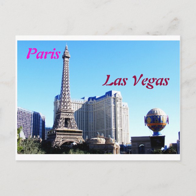 Paris Casino Postcard (Front)