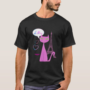 paris cat lovers  T-Shirt
