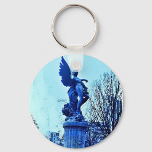 Paris Cemetary Angel Key Ring