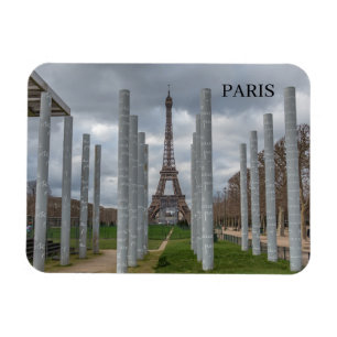Paris Champs de Mars view fridge magnet