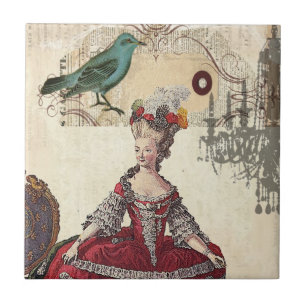 Paris Chandelier french queen Marie Antoinette Tile
