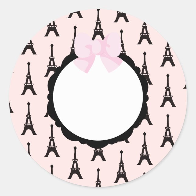 Paris Chic Stickers (Front)