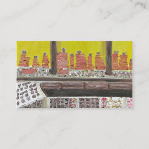 PARIS CHOCOLATES BUSINESS CARD