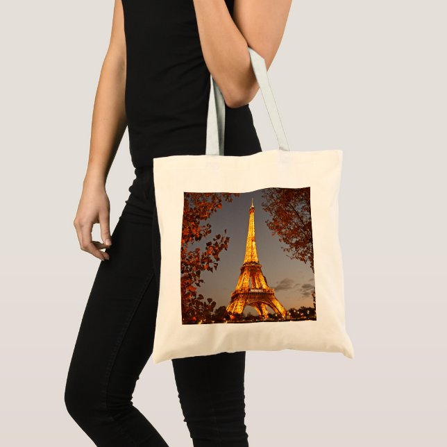 Paris - City of Lights - Eiffel Tower - Tote Bag (Front (Product))