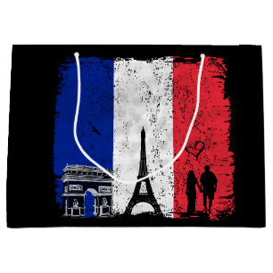 Paris city of love gift bag