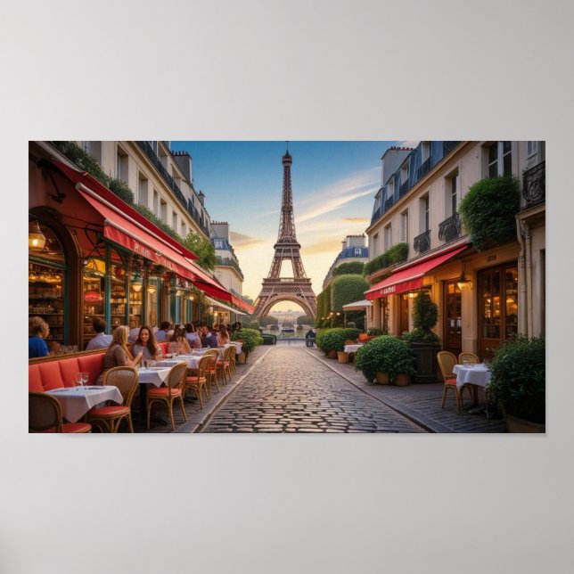 Paris - City of Love Poster (Front)