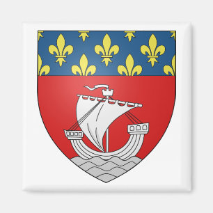Paris Coat of Arms Magnet