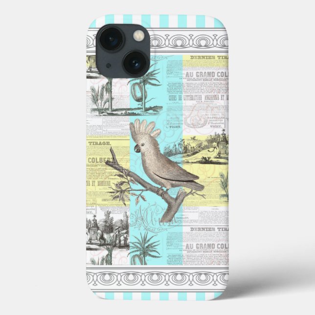 Paris Cockatoo's Colonial Dream Case-Mate iPhone Case (Back)