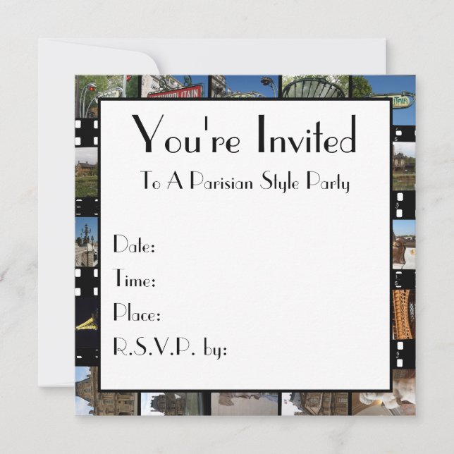 Paris Collections Invitation (Front)