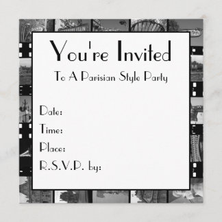 Paris Collections Invitation