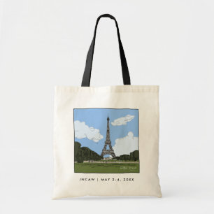 Paris Conference Welcome Bag Paris Trade Show Tote