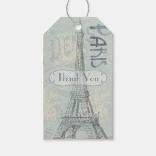 Paris Corporate Party add logo Gift Tags
