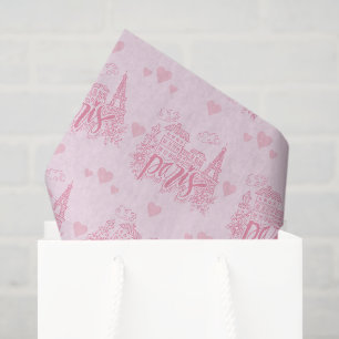 Paris Decoupage Tissue Paper, Eiffel Tower Paper