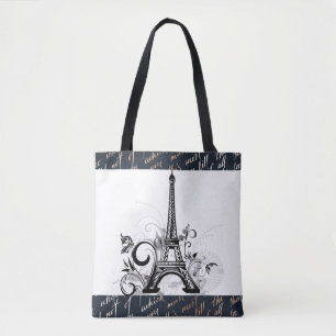 Paris Design Tote Bag