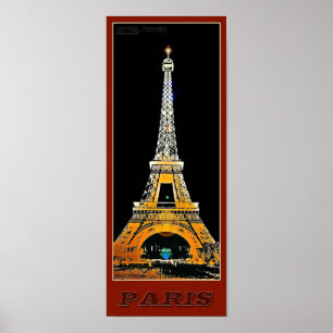 Paris Eiffel Tower - 03 - Travel Poster