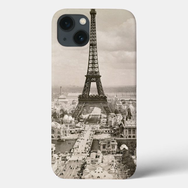 Paris: Eiffel Tower, 1900 Case-Mate iPhone Case (Back)