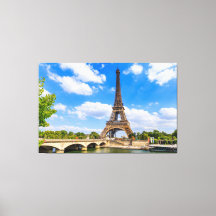 Paris, Eiffel Tower and river Seine, France.