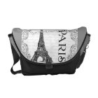 Paris Eiffel Tower and Scrolls