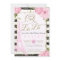 Paris Eiffel Tower Black Gold Bridal Shower Invite
