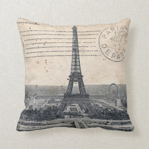 Paris Eiffel Tower Cushion