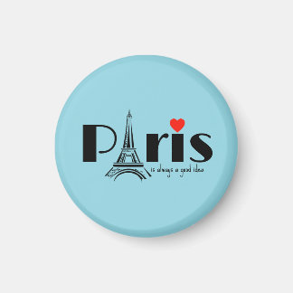 Paris Eiffel Tower Design  Magnet
