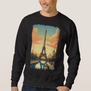 Paris Eiffel Tower I Love Paris Souvenir France Sweatshirt