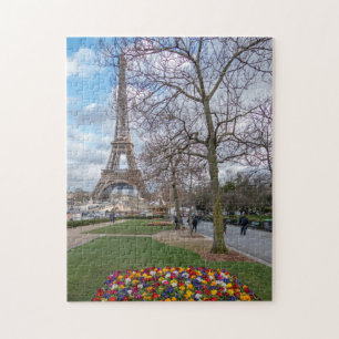 Paris Eiffel Tower in Spring puzzle