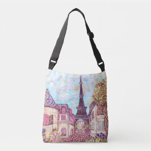 Paris Eiffel Tower inspired Cross body bag
