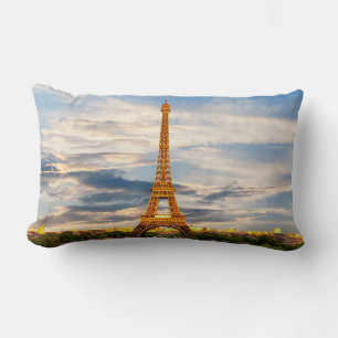 Paris / Eiffel tower Lumbar Cushion