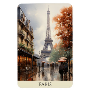 Paris   Eiffel Tower Magnet