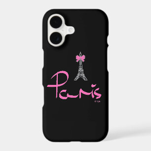 Paris - Eiffel Tower Pink Black Cool iPhone 7