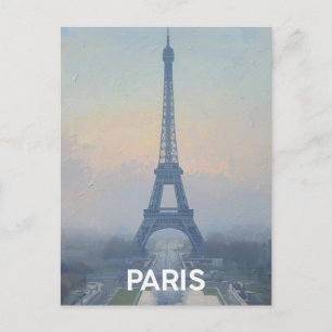 Paris Eiffel Tower Postcard