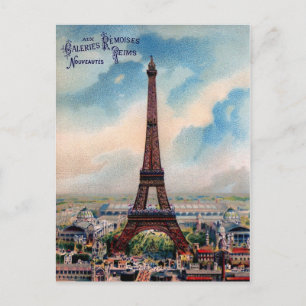 Paris Eiffel Tower Postcard