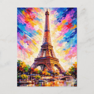 Paris - Eiffel Tower Postcard