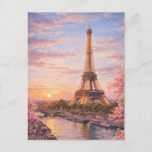 Paris - Eiffel Tower Postcard