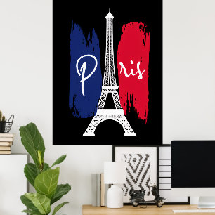 Paris Eiffel Tower  Poster