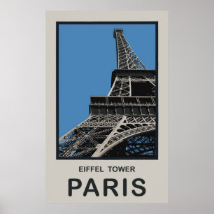 Paris Eiffel Tower Poster