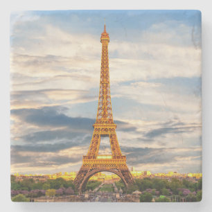 Paris / Eiffel tower Stone Coaster