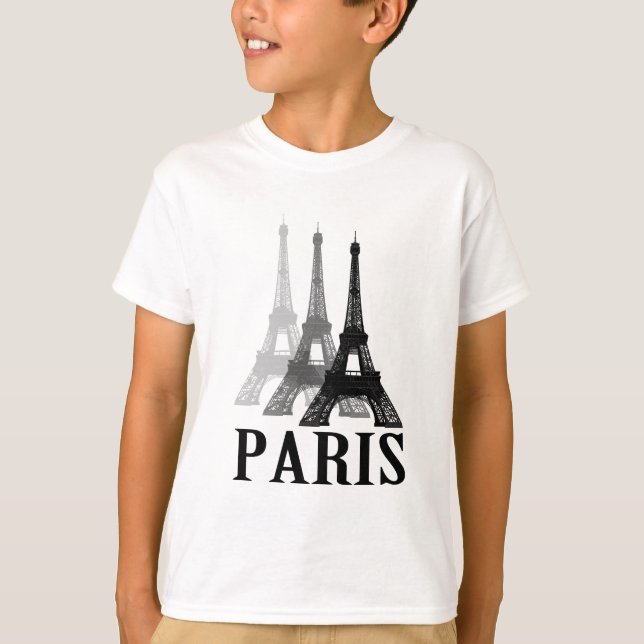 Paris Eiffel Tower T-Shirt (Front)