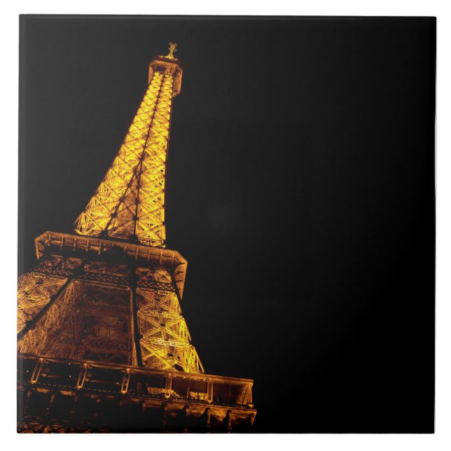 Paris Eiffel Tower Tile (Front)